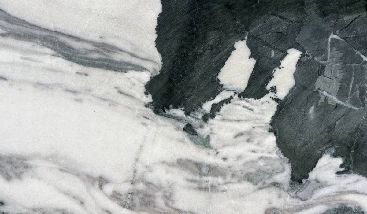 A texture ohoto of Panda Marble block